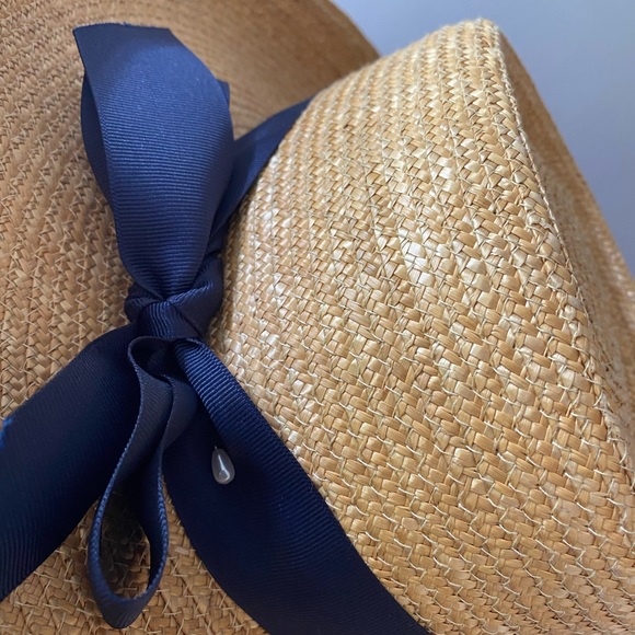 Nordstrom’s Straw Hat made in Italy. Size 6-6.75 main image 4